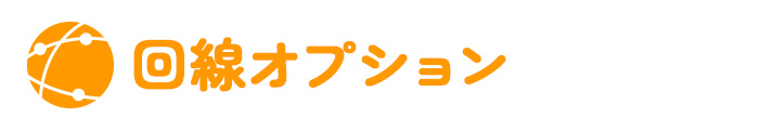 回線オプション